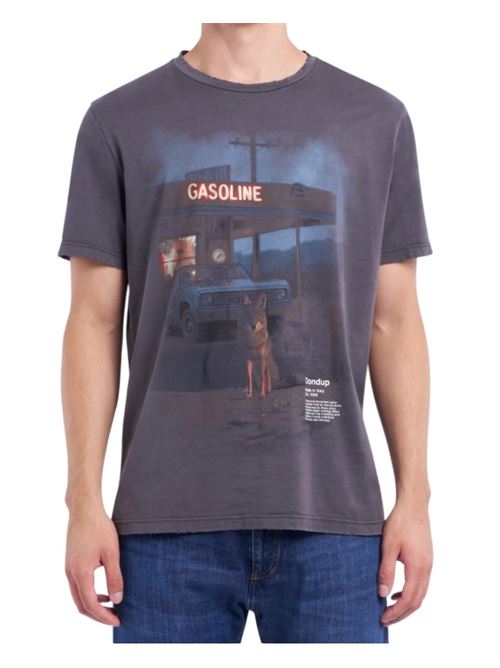 T-shirt girocollo over in jersey DONDUP | US358 JF0350U.999